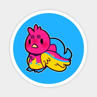 pride birb- Pansexual Variant Magnet